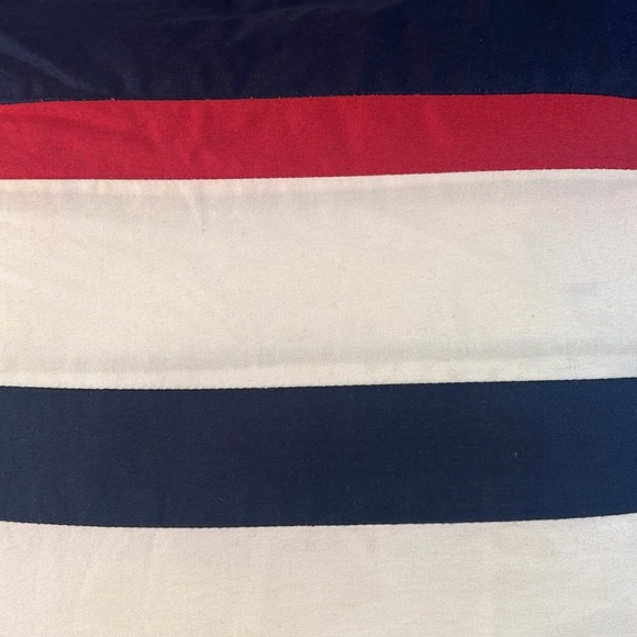 Tommy Hilfiger Striped Pillow - Red, White, and Black - Picture 10 of 10